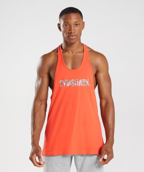 Gymshark Apollo Infill Stringer Papaya Orange